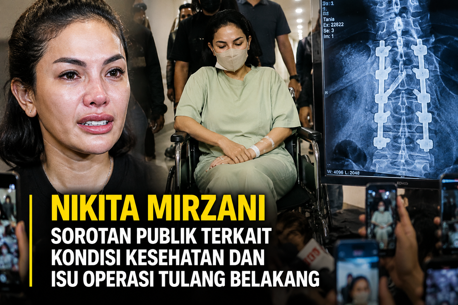 kesehatan Nikita Mirzani
