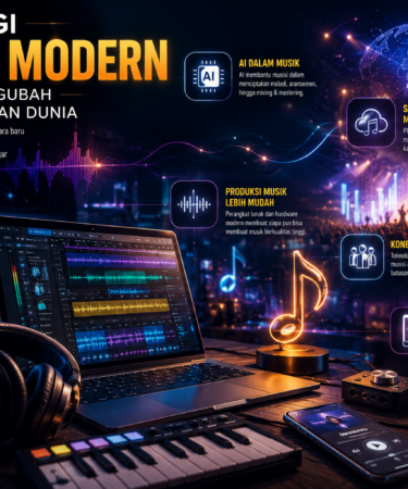 Teknologi Musik Modern Kini Mulai Mengubah Industri Hiburan Dunia