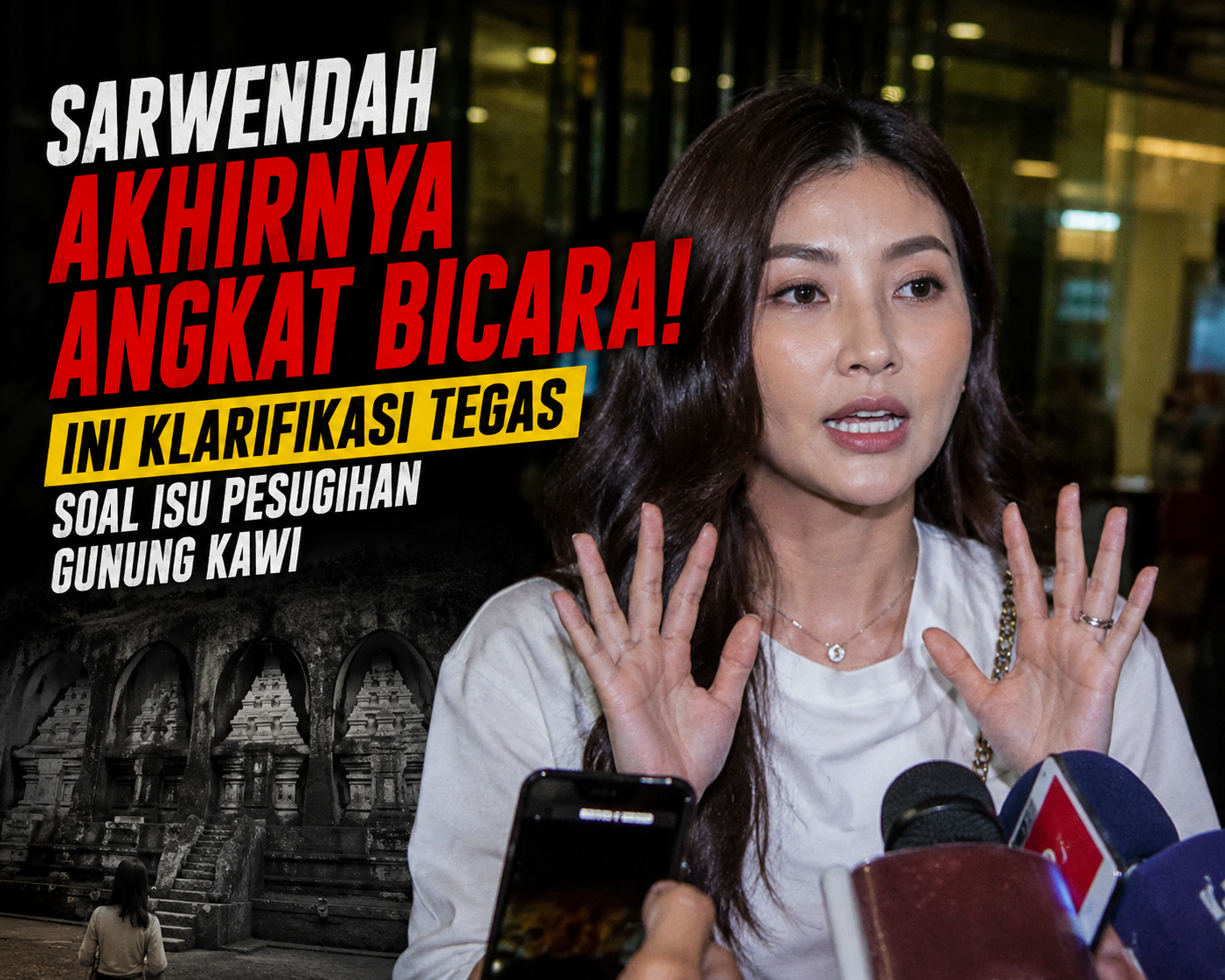 Sarwendah akhirnya angkat bicara