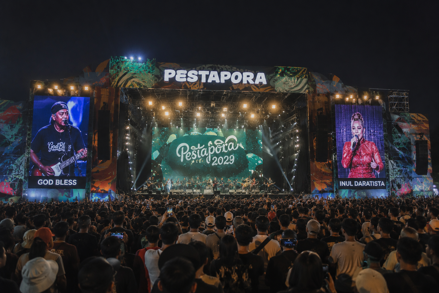 2026 festival musik lintas generasi God Bless Inul Daratista