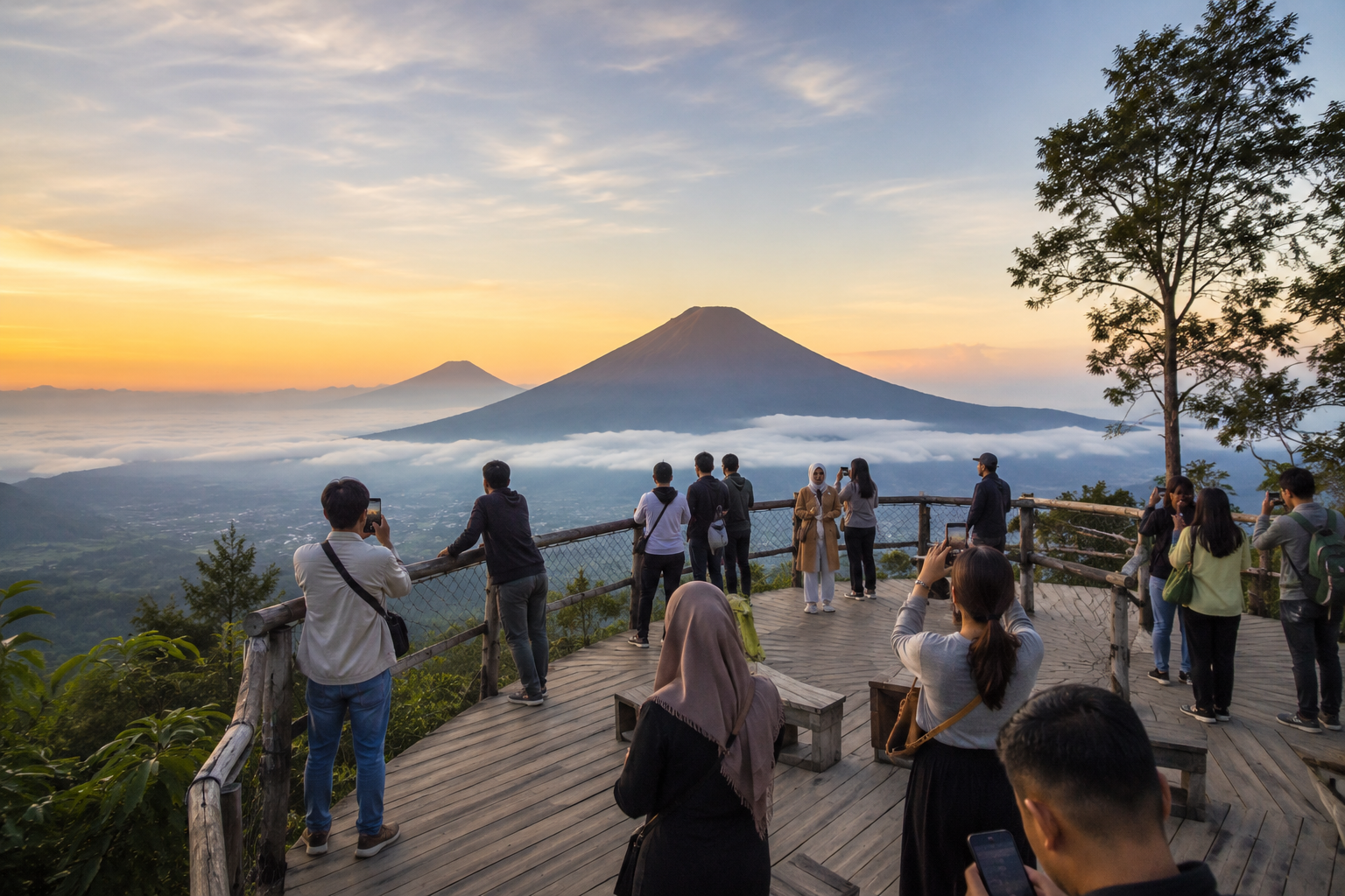 destinasi wisata instagramable 2026 Indonesia Jabodetabek Bandung Jogja