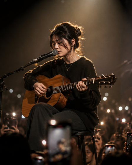 penampilan musisi dengan gaya musik Idgitaf yang sederhana
