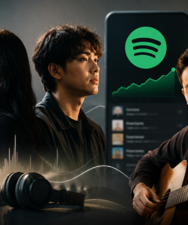 tiga musisi Bernadya Nadhif Basalamah Sal Priadi di panggung