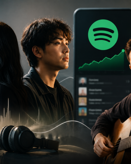 tiga musisi Bernadya Nadhif Basalamah Sal Priadi di panggung