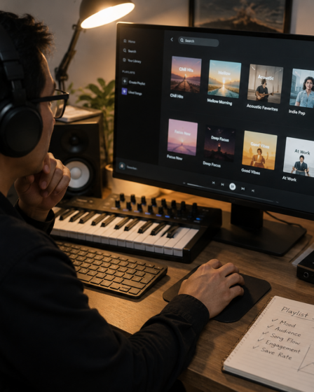 dashboard spotify for artists untuk strategi playlist kurator