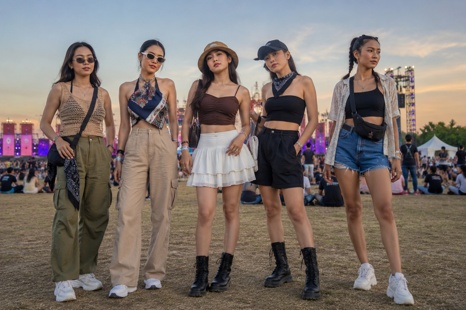 gaya streetwear cargo dalam rekomendasi ide