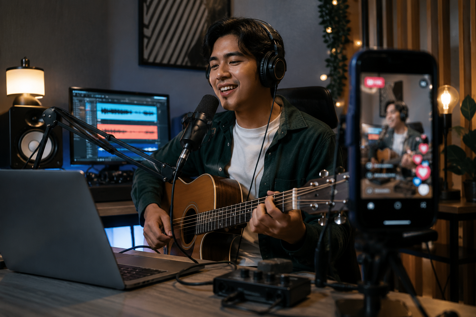 musisi independen membangun karier musisi di era streaming