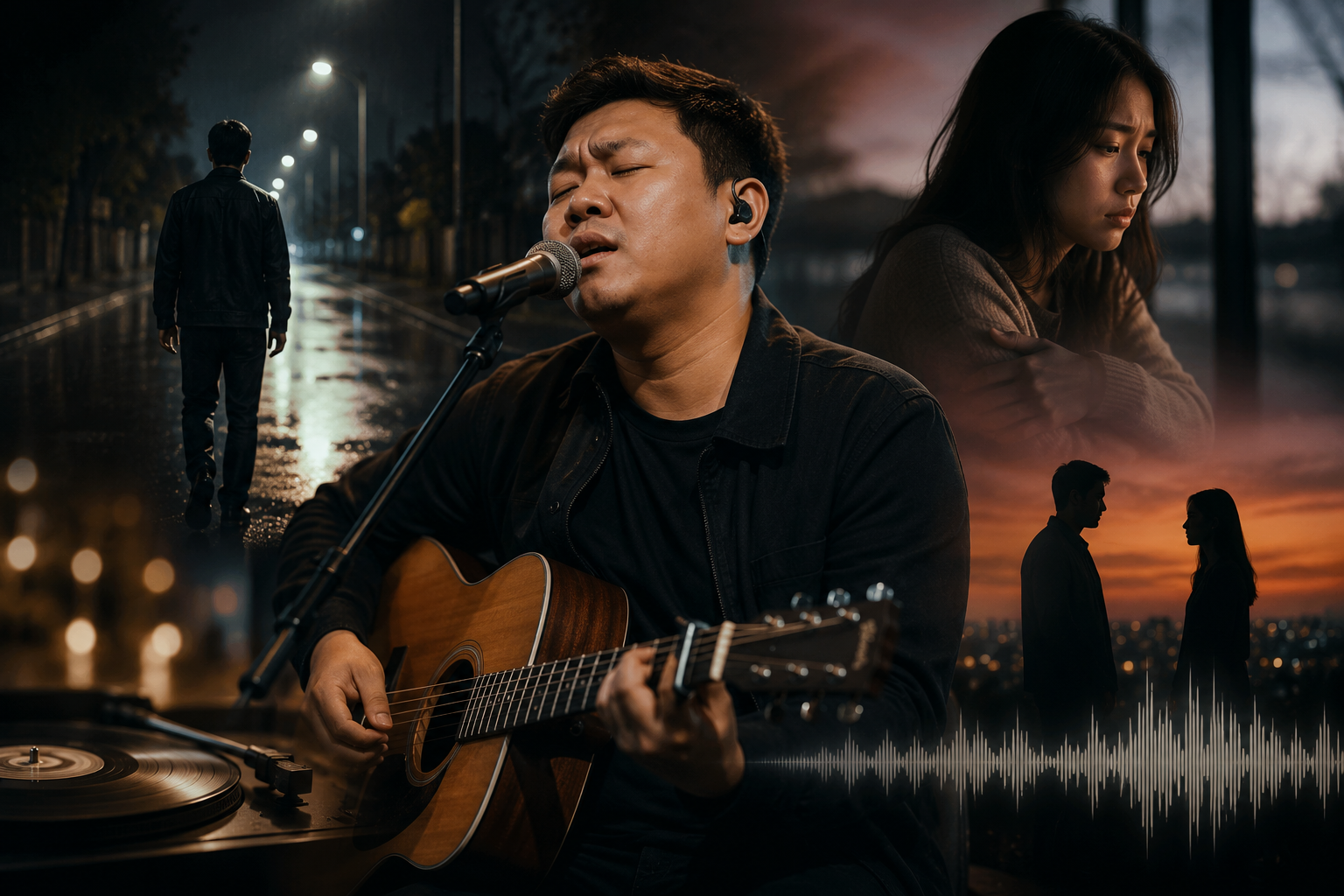 Denny Caknan membawakan Kartonyono Medot Janji di panggung