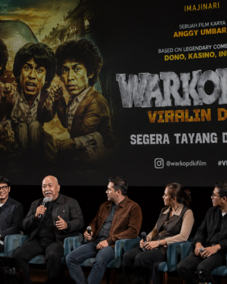 Indro Warkop dalam lagu Dan Aku Rindu Indro Warkop