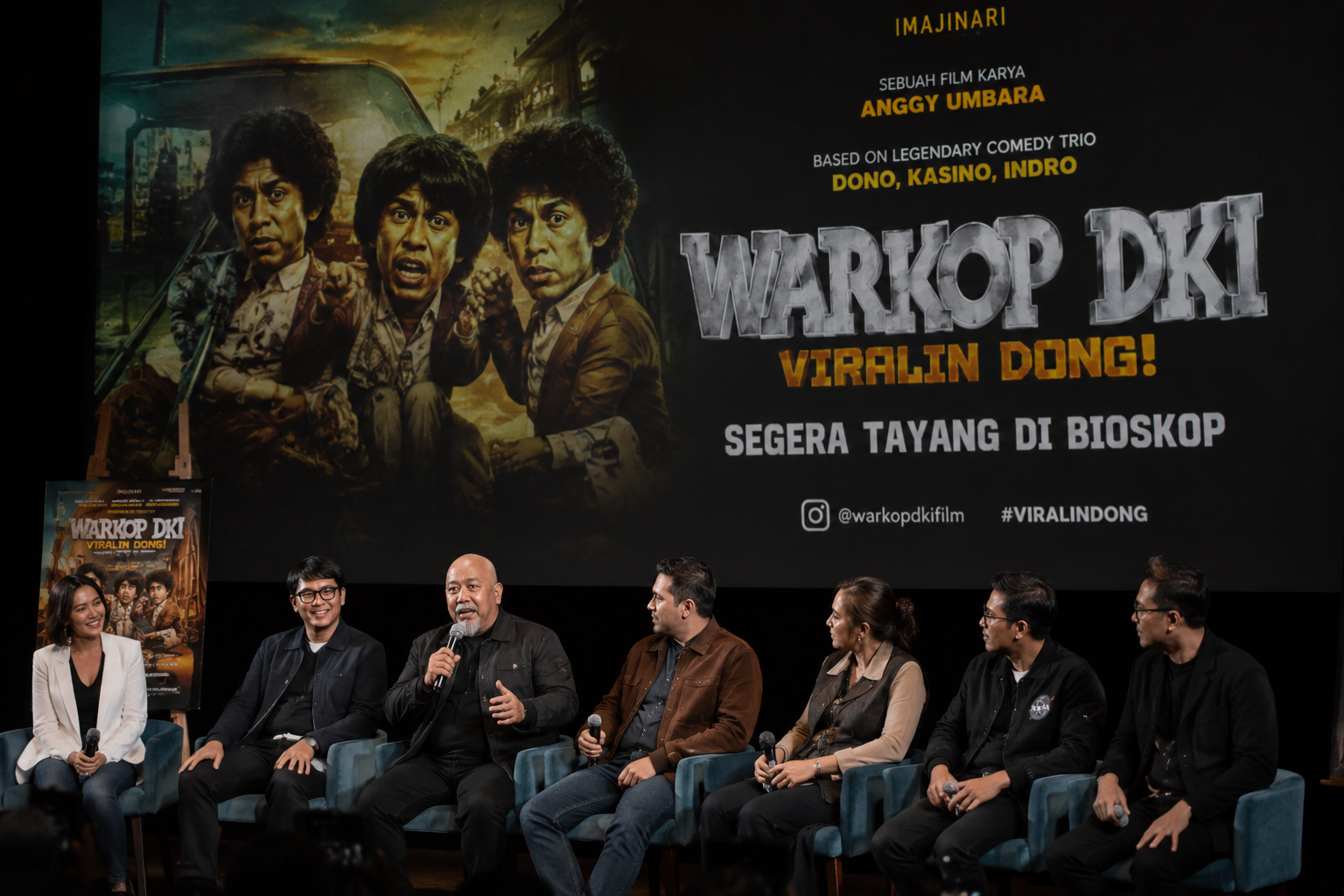 Indro Warkop dalam lagu Dan Aku Rindu Indro Warkop