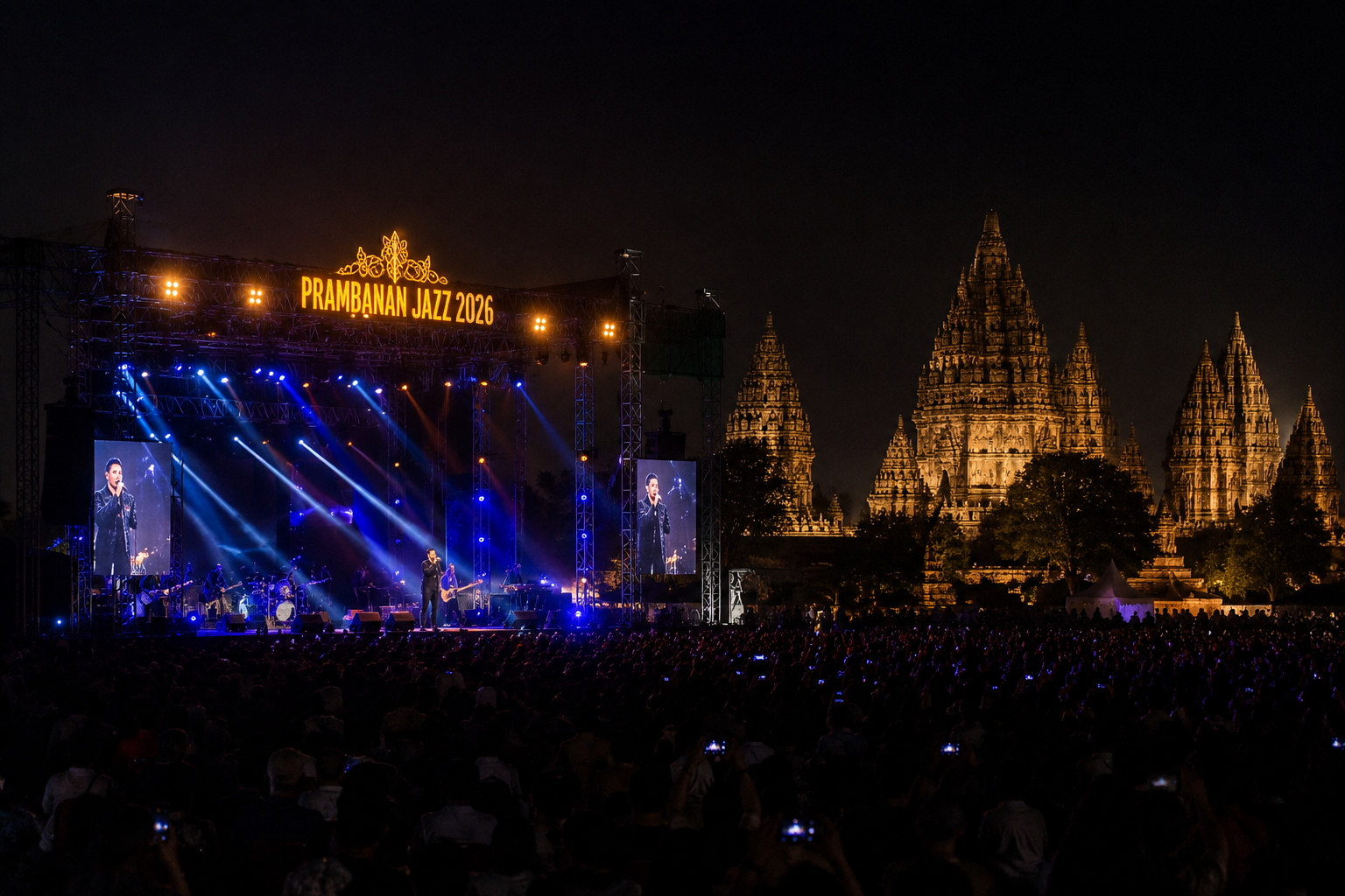 Prambanan Jazz Festival 2026 di Candi Prambanan