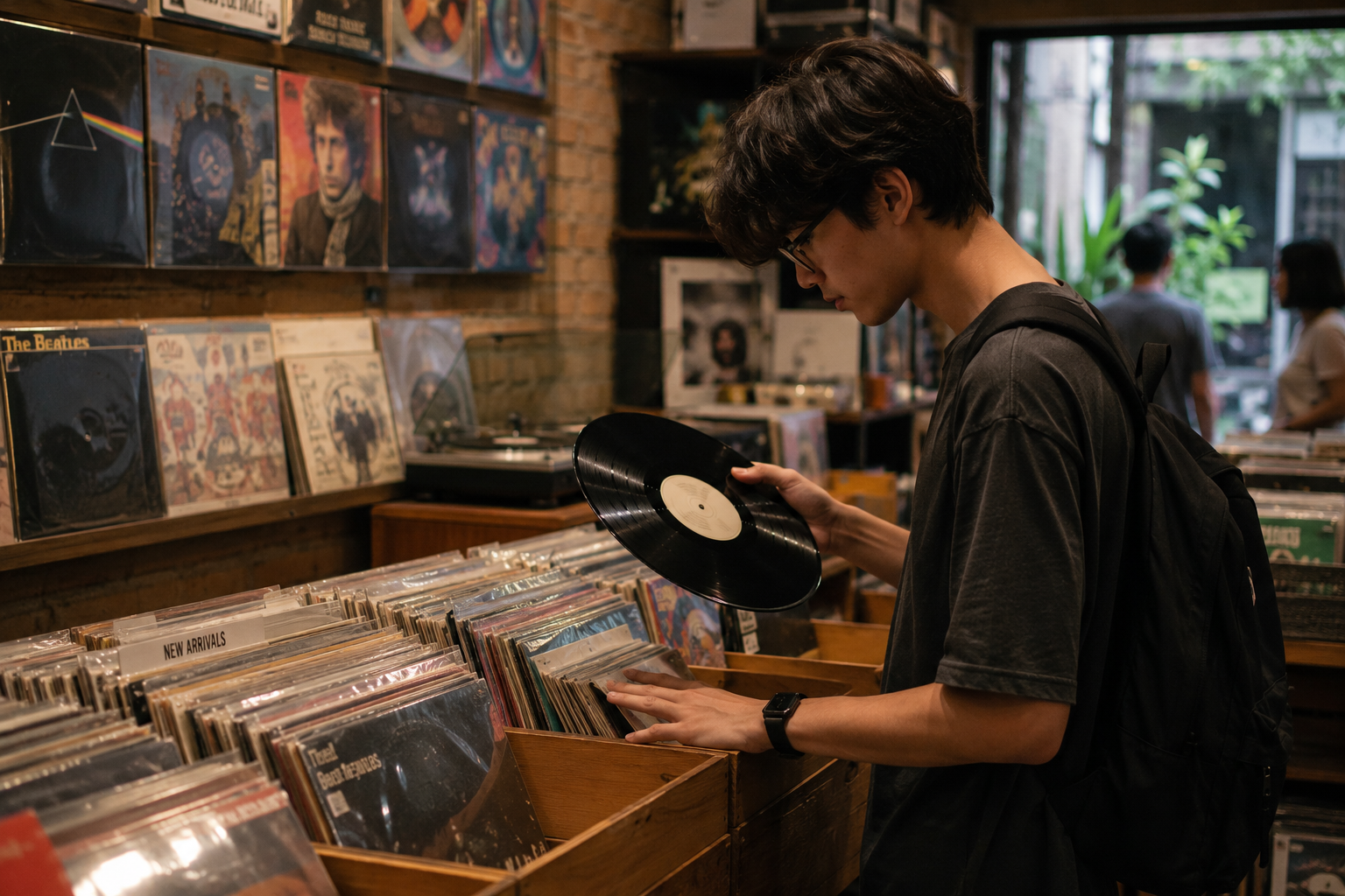 kolektor menikmati tren vinyl 2026 di rumah
