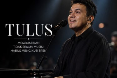 penampilan musisi dengan gaya musik Tulus yang khas