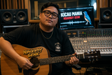 Ndarboy Genk Kicau Mania performance dan gerakan tari