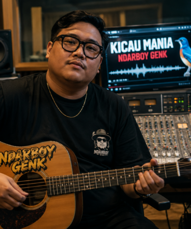 Ndarboy Genk Kicau Mania performance dan gerakan tari