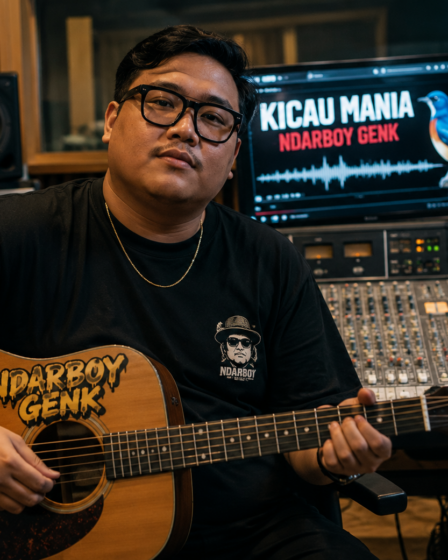 Ndarboy Genk Kicau Mania performance dan gerakan tari