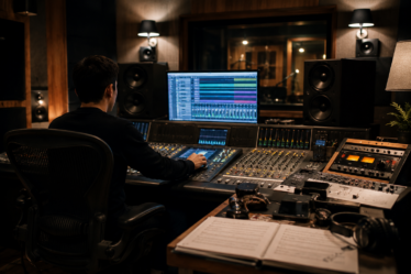 proses mixing dan mastering dalam produksi musik berkualitas