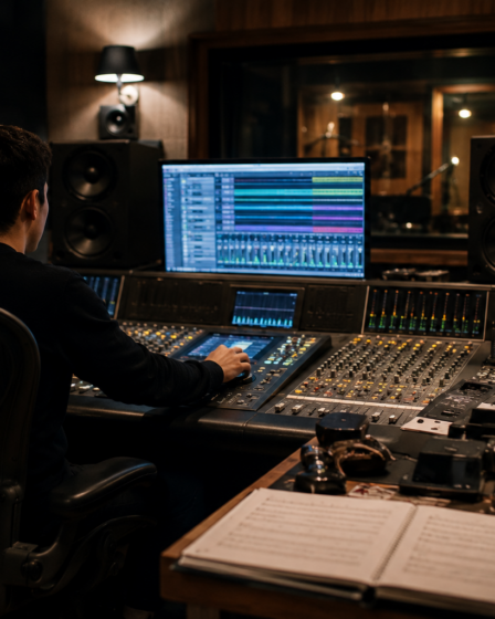 proses mixing dan mastering dalam produksi musik berkualitas