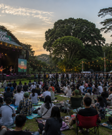 Sunset di Kebun Series 2026 konser alam terbuka