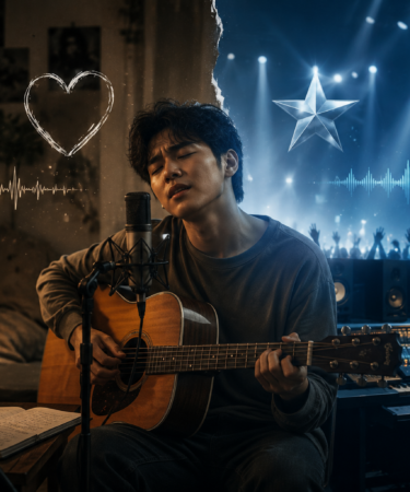 ilustrasi musik yang jujur dan personal di era digital