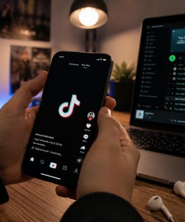 grafik pertumbuhan lagu Indonesia viral TikTok di platform streaming