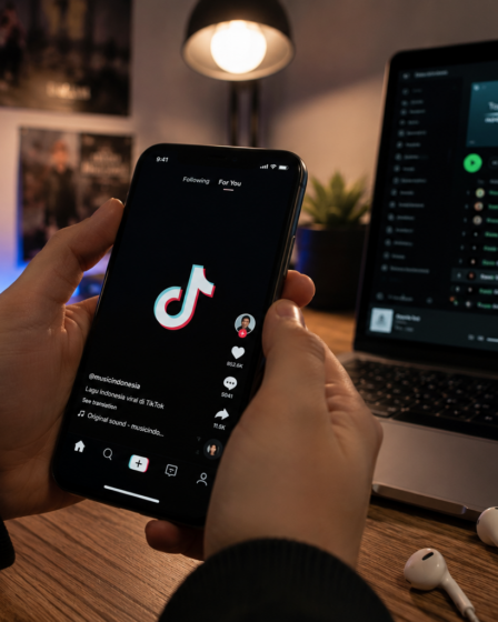 grafik pertumbuhan lagu Indonesia viral TikTok di platform streaming