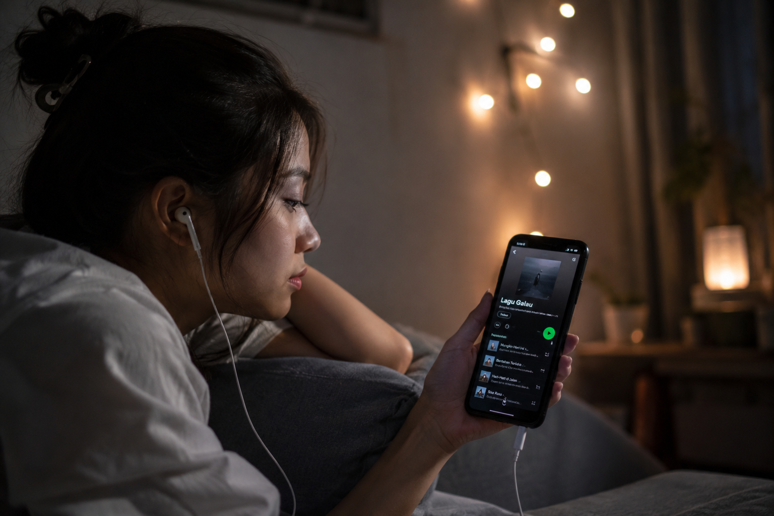 tren lagu mellow Indonesia 2026 Spotify YouTube TikTok data streaming
