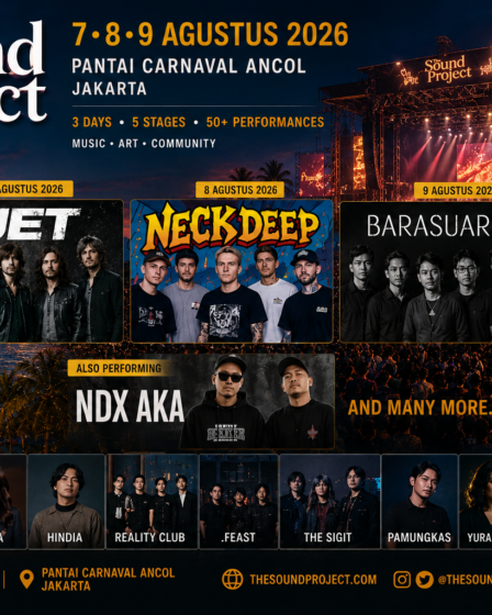 panggung utama The Sounds Project Vol 9 2026 di Ancol