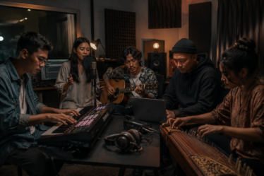 fenomena kolaborasi lintas genre di industri musik Indonesia