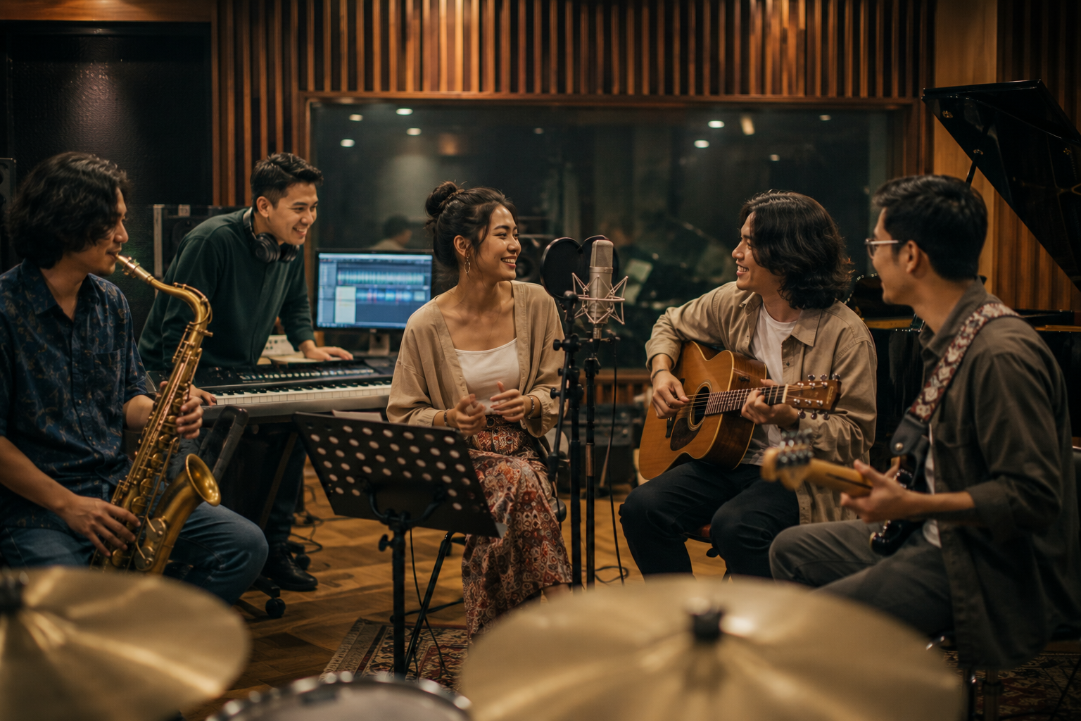 Kolaborasi Antar Musisi Indonesia
