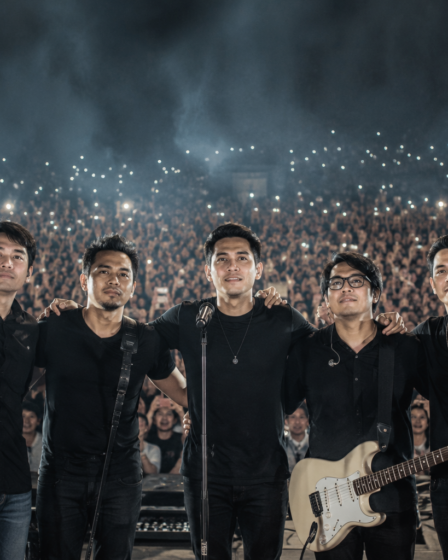 Peterpan hingga NOAH tampil dalam konser dengan pencahayaan panggung yang megah dan ribuan penonton