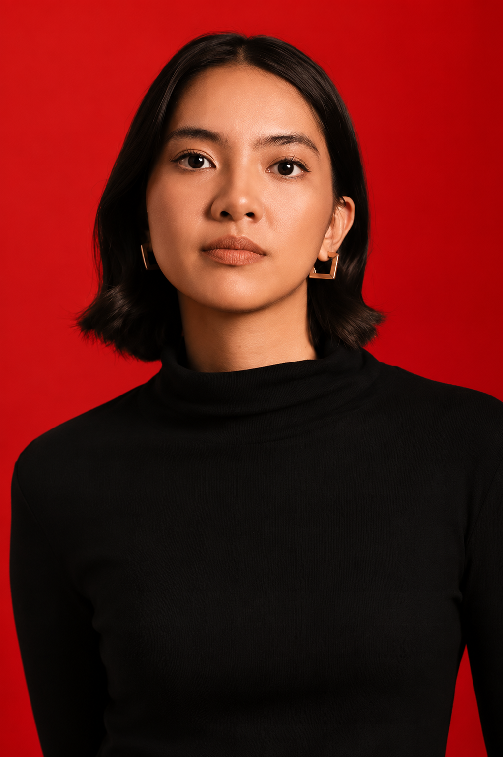 Dere Penyanyi Muda tampil membawakan lagu dengan penuh penghayatan di atas panggung.