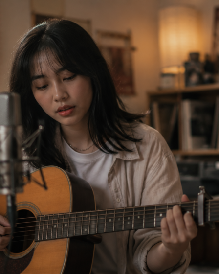 Review Lagu Satu-Satu menampilkan Idgitaf saat membawakan lagu dengan suasana panggung yang hangat dan emosional.