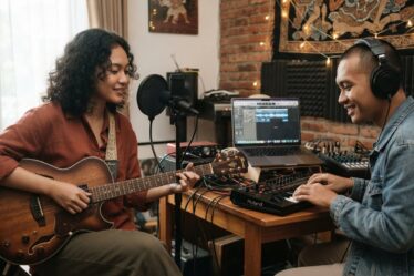 Penampilan band Musik Indie Indonesia di festival musik