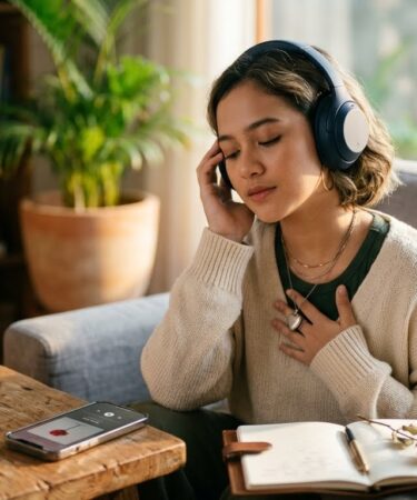 Salma Salsabil membawakan lagu Bunga Hati di atas panggung