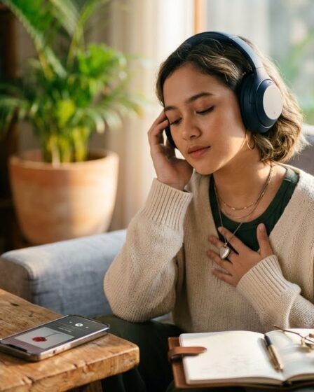 Salma Salsabil membawakan lagu Bunga Hati di atas panggung