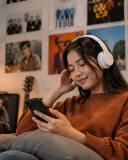 Selera Pendengar Musik Indonesia terlihat dari penggunaan aplikasi streaming musik dan kebiasaan menikmati lagu melalui perangkat digital.